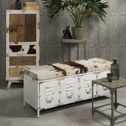 RENEWHalbankjeGiannelli120cm-Meerkleurig