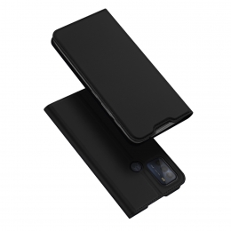 TelefoonhoesjegeschiktvoorMotorolaMotoG50-DuxDucisSkinProBookCase-Zwart
