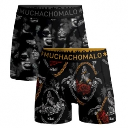 Muchachomalo2stuksCottonStretchGangstaParadiseBoxerActie
