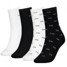 CalvinKlein4stuksHolidayPackAopSocksActie