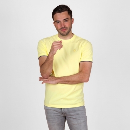 HerenT-ShirtDrontenLichtgeel