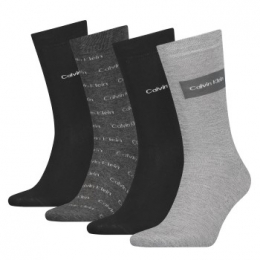 CalvinKlein4stuksMenAllOverLogoGiftboxActie
