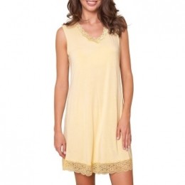 LadyAvenueBambooWithShortSleeveNightdressActie