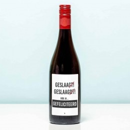 WijnflesGeslaagdt-RoodMerlot