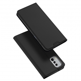 TelefoonhoesjegeschiktvoorNokiaG60-DuxDucisSkinProBookcase-Zwart