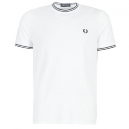 T-shirtKorteMouwFredPerryTWINTIPPEDT-SHIRT