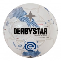 DerbystarEredivisieBrillantVoetbalMaat52025-2026WitLichtblauwZwart