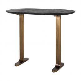 RichmondOvaleBartafelRevelinMangohout140x75cm-Zwart-Ovaal