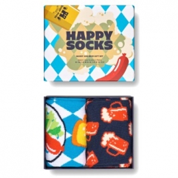 Happysocks2stuksBeerGiftBoxActie