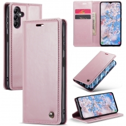 CaseMe-TelefoonhoesjegeschiktvoorSamsungGalaxyA145G-FlipWalletCase-Roze