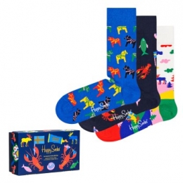 Happysocks3stuksSwedishEditionGiftBoxActie