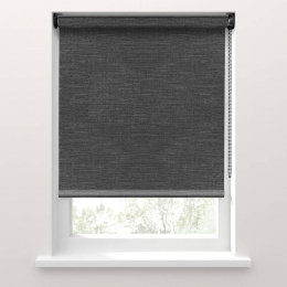 40korting-LeenBakker-FenstrRolgordijnLuccaLichtdoorlatend-15044-Polyester-Zwart-120x10x10Cm