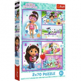 PuzzelGabbysDollhouse2x70Stukjes