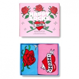 Happysocks2stuksMomGiftBoxActie