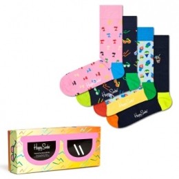 Happysocks4stuksTropicalDaySocksGiftBoxActie