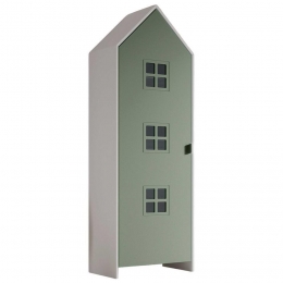 25korting-LeenBakker-KledingkastCasamiBruges-58x37x172Cm-MDF-Groen