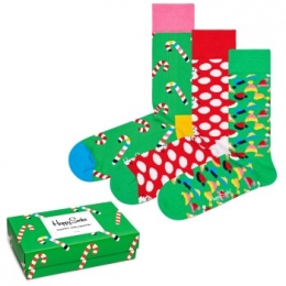 Happysocks3stuksHolidayGiftBoxActie