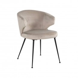 RichmondEetkamerstoelXandraVelvet-Khaki