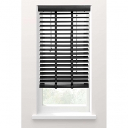 25korting-LeenBakker-FenstrJaloezie50Mm-100x180Cm-Hout-Zwart