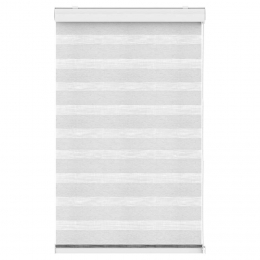 25korting-LeenBakker-FenstrDuo-rolgordijn-180x175Cm-Polyester-Wit