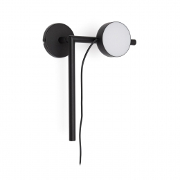 KaveHomeWandlampOreyMetverplaatsbarespot-Zwart