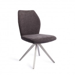 JesperHomeEetkamerstoelIkataTurnSteelDraaibaar-AlmostBlack