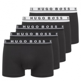 BOSS5stuksCottonBoxerTrunksActie