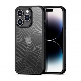 DuxDucis-TelefoonHoesjegeschiktvoordeiPhone15Pro-BackCover-AimoSeries-Zwart