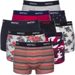 WESC18stuksMixpackBoxerBriefsActie