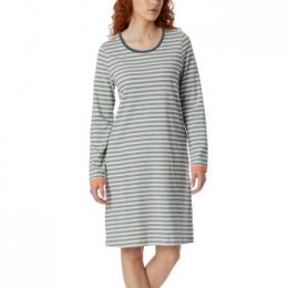 SchiesserCasualEssentialsLongSleeveSleepshirtActie