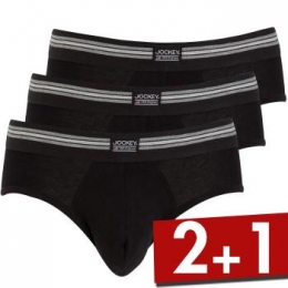 Jockey3stuksCottonStretchBriefActie