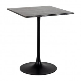 RichmondBistrotafelCarltenMarmer65x65cm-Zwart