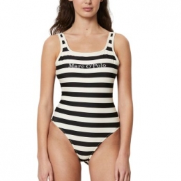MarcOPoloStripeSwimsuitActie