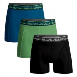 Muchachomalo3stuksCottonStretchSolidColorBoxerActie