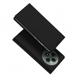 DuxDucis-TelefoonHoesjegeschiktvoorOppoReno12F4G5G-SkinPro-BookCase-Zwart