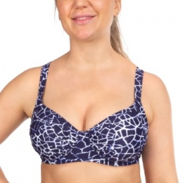 DamellaSophiaNavyCrackleUnderwireBikiniBraActie