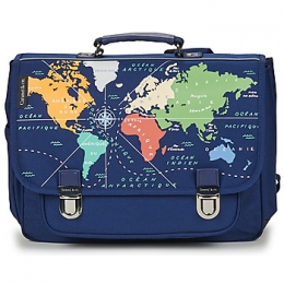 SchooltasCARAMELampCIECARTABLE38CMMAPPEMONDE