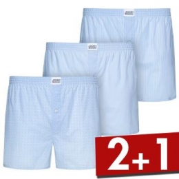 Jockey3stuksWovenSoftPoplinBoxerShorts3XL-6XLActie