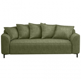 20korting-LeenBakker-BankElsa3-zits-Anthology-Stof-Groen-99x228x84Cm