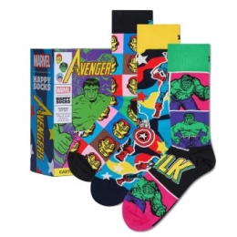 Happysocks3stuksMarvelAvengersGiftSetActie