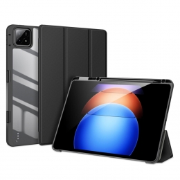 DuxDucis-TablethoesgeschiktvoorXiaomiPad6SPro-TobySeries-Tri-FoldBookCase-Zwart