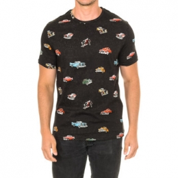 T-shirtKorteMouwJohnFrankJFTD09-RETROCAR-MULTICOLOR