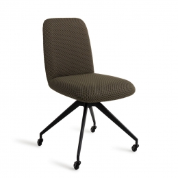 JesperHomeEetkamerstoelTaiwaGlideBlack-JungleJewel