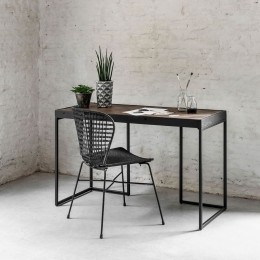 DTPHomeBureauCrissCrossHoutenstaal125x50cm-Naturel