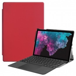 MicrosoftSurfacePro7hoes-Tri-FoldBookCase-Rood