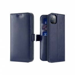 HoesjegeschiktvooriPhone11Pro-DuxDucisKadoWalletCase-Blauw