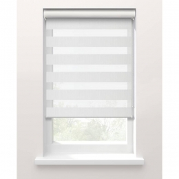 40korting-LeenBakker-FenstrDuoRolgordijnPlanosLichtdoorlatend-10030-Polyester-Wit-120x10x10Cm