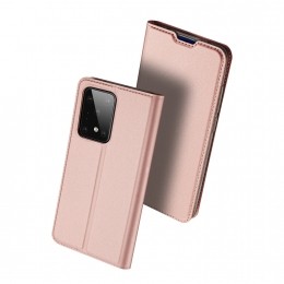 SamsungGalaxyS20Ultrahoesje-DuxDucisSkinProBookCase-Ros-Goud