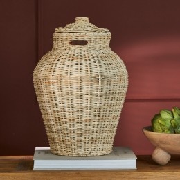 RiviraMaisonPotRusticRattanGingerRattanPitriet45cm-Naturel