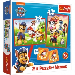 PuzzelPawPatrol30En48StukjesEnMemory